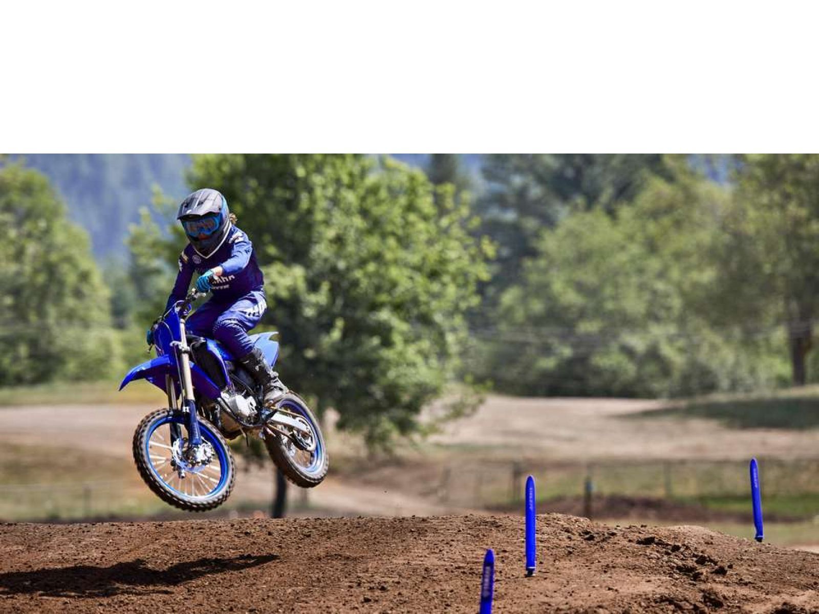 Мотоцикл YAMAHA YZ85LW (Icon Blue) 2024